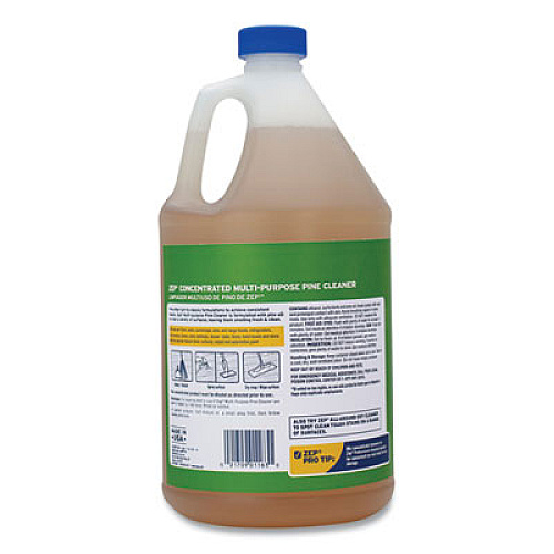 Zep Commercial Pine Multi-Purpose Cleaner, Pine Scent, 1 gal, 4/Carton (ZUMPP128CT)