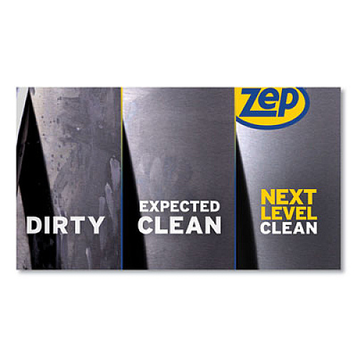 Zep Commercial Stainless Steel Polish, 14 oz Aerosol Spray, 12/Carton (ZUSSTL14CT)