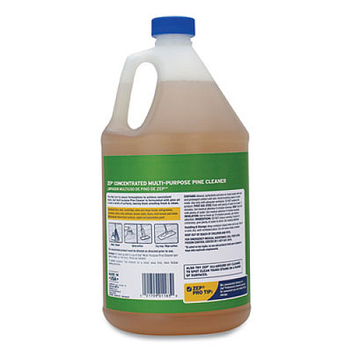 Zep Commercial Multi-Purpose Cleaner, Pine Scent, 1 gal Bottle (ZUMPP128EA)