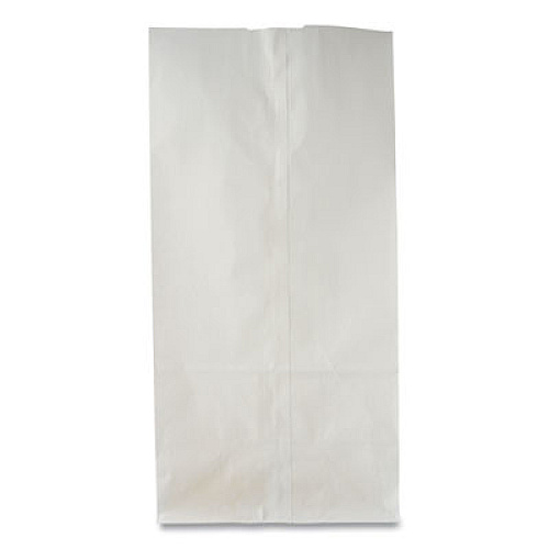 Ross & Wallace Paper Products Grocery Paper Bags, 6# Size, 35# Basis Weight, 5.88" x 3.63" x 11", White, 500/Bundle (GW6500)