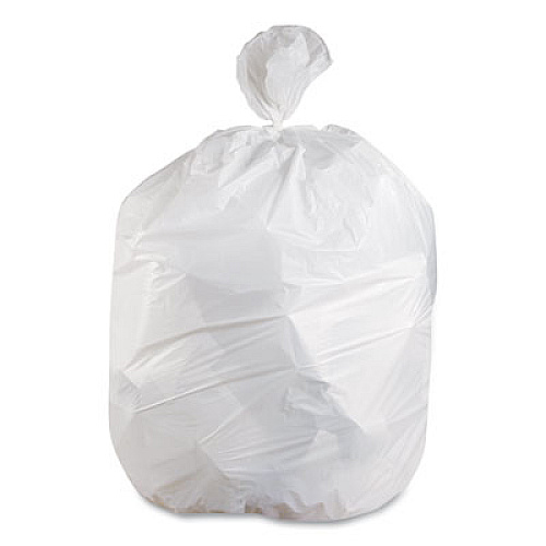 Coastwide Professional Linear Low-Density Can Liners, 20 to 30 gal, 0.9 mil, 30" x 36", White, 200/Carton (888937)
