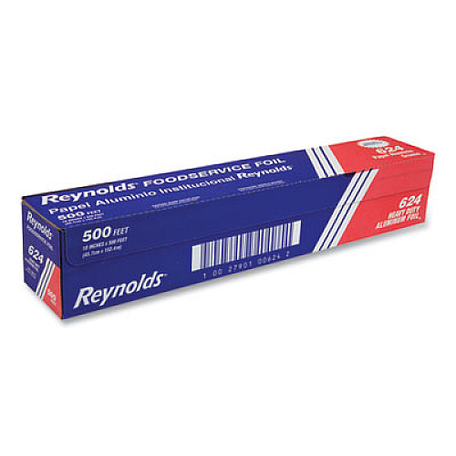 Reynolds Wrap Heavy Duty Aluminum Foil Roll, 18" x 500 ft (624)