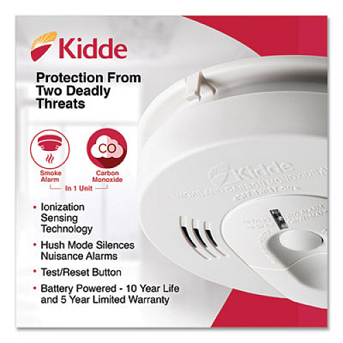 Kidde Night Hawk Combination Smoke/CO Alarm w/Voice/Alarm Warning (9000102)