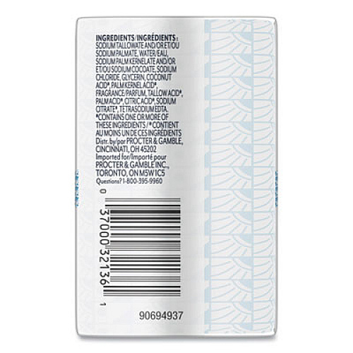 Ivory Individually Wrapped Bath Soap, Original Scent, 3.1 oz, 72/Carton (22302)