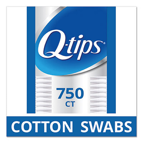 Q-tips Cotton Swabs, 750/Pack (09824PK)