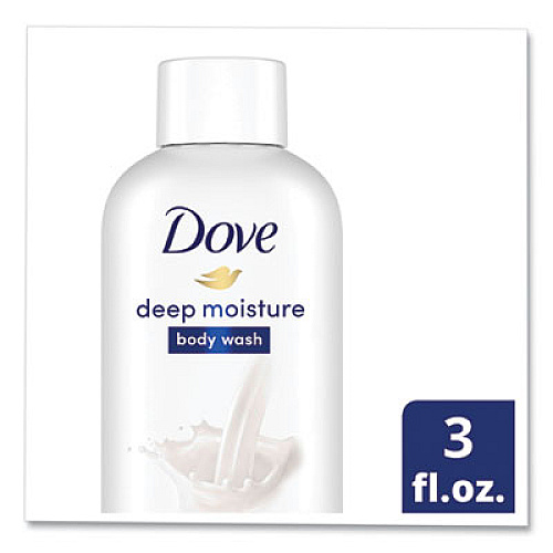 Dove Body Wash, Light Scent, 3 oz (17265EA)