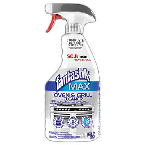 Fantastik MAX MAX Oven and Grill Cleaner, 32 oz Bottle, 8/Carton (323562CT)