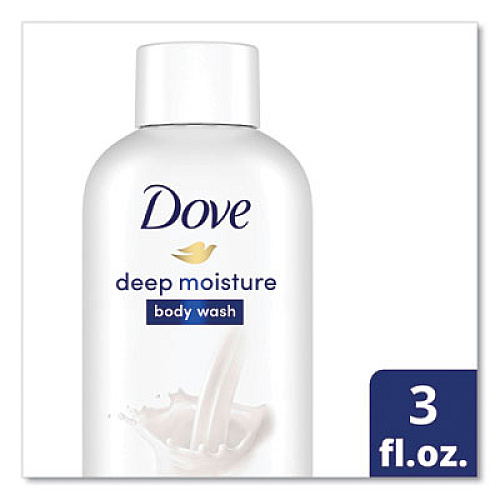 Dove Body Wash, Light Scent, 3 oz, 24/Carton (17265CT)
