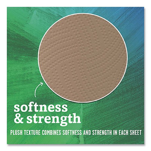 Seventh Generation Natural Unbleached 100% Recycled Paper Kitchen Towel Rolls, 2-Ply, Individually Wrapped, 11 x 9, 120/Roll, 30 Rolls/Carton (13720CT)