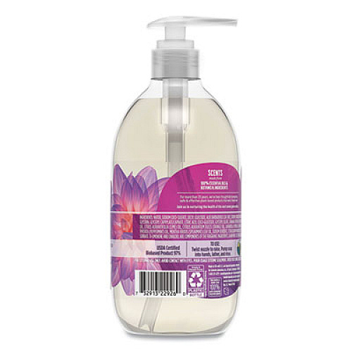 Seventh Generation Natural Hand Wash, Lavender Flower and Mint, 12 oz Pump Bottle (22926)