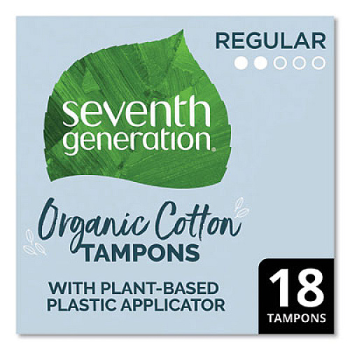 Seventh Generation 45108CT Organic Cotton Tampons