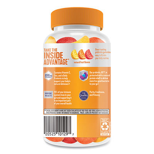 Digestive Advantage Probiotics Advanced Gummies, 64 Count (10129)