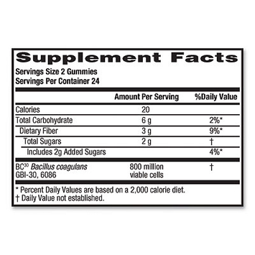 Digestive Advantage Prebiotic Plus Probiotic, Gummies, 65 Count (96957)
