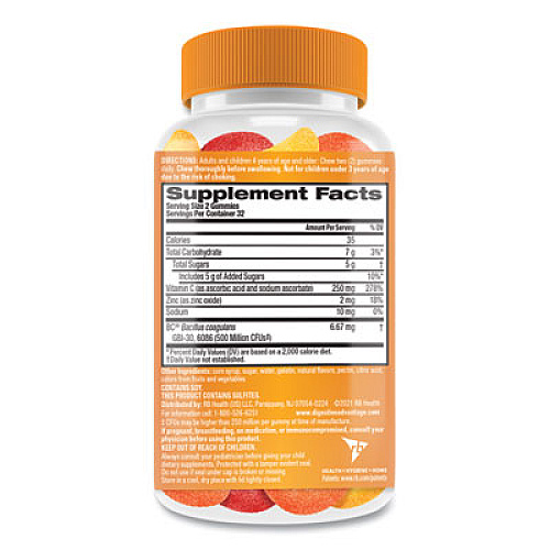 Digestive Advantage Probiotics Advanced Gummies, 64 Count (10129)