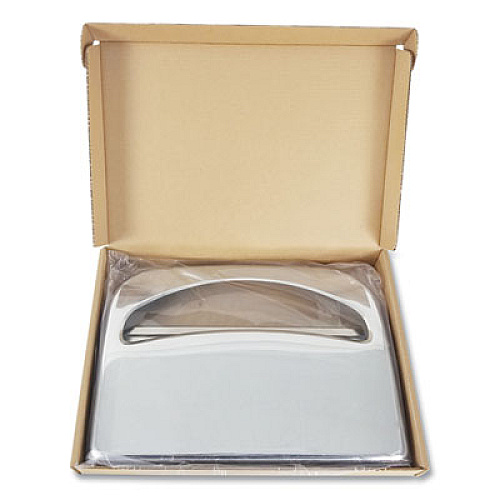Boardwalk Toilet Seat Cover Dispenser, 16 x 3 x 11.5, Chrome (BWKKD200)