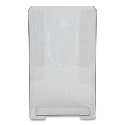 San Jamar Clear Plexiglas Disposable Glove Dispenser, 1-Box, Plexiglas, Clear, 5.5 x 3.75 x 10 (G0803)
