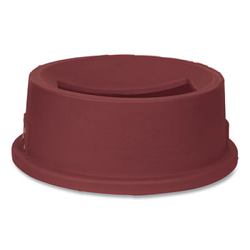 San Jamar KatchAll Flatware Retriever, Round, 24" Diameter x 9h, 32/44 gal Capacity, Red (KA3244)