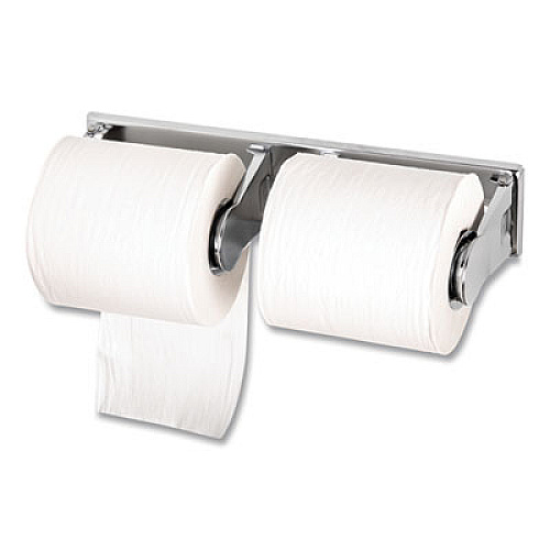 San Jamar Locking Toilet Tissue Dispenser, 12.38 x 4.5 x 2.75, Chrome (R260XC)