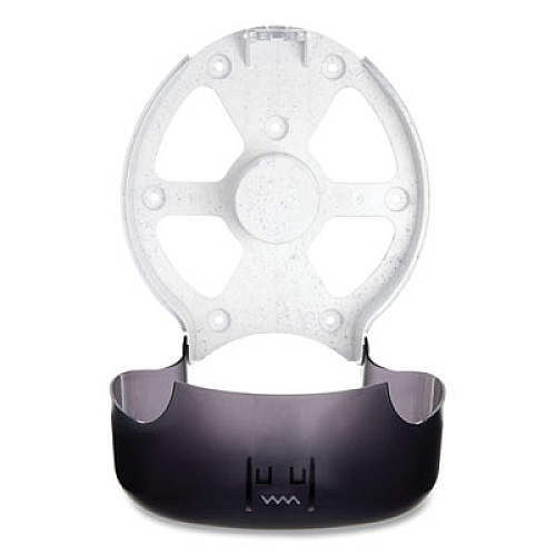 San Jamar Single-Roll Jumbo Bath Tissue Dispenser, 10 1/4 x 5 5/8 x 12, Black Pearl (R2000TBK)