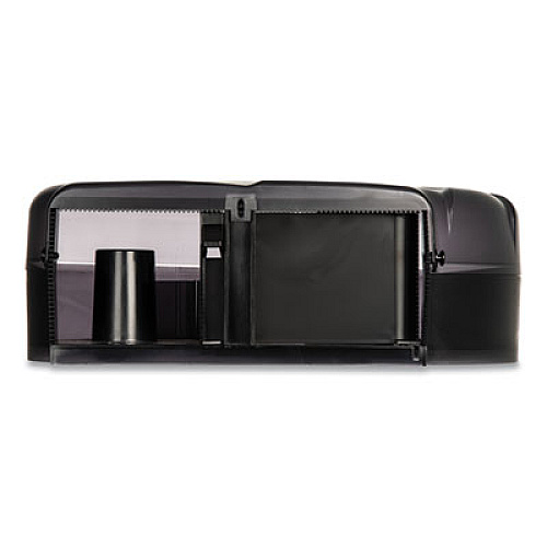San Jamar Oceans Reserva Jumbo Tissue Dispenser with Stub Roll, 16.75 x 5.5 x 12.25, Black Pearl (R3090TBK)