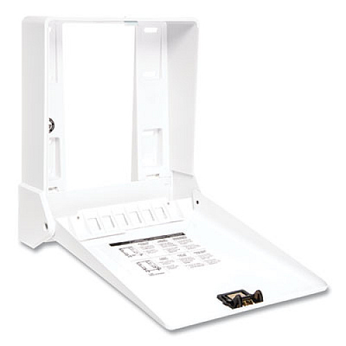 San Jamar True Fold C-Fold/Multifold Paper Towel Dispenser, 11.63 x 5 x 14.5, White (T1905WH)