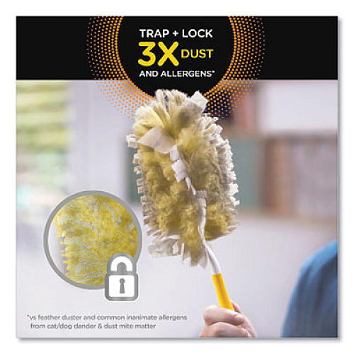 Swiffer HEAVY DUTY DUSTER STARTER KIT, HANDLE WITH ONE DISPOSABLE DUSTER, 12 KITS/CARTON (16942CT)