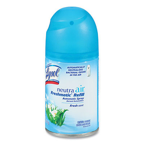 LYSOL NEUTRA AIR FRESHMATIC SPRAY DISPENSER REFILL, FRESH SCENT, 5.89 OZ AEROSOL, 6/CARTON (79831CT)