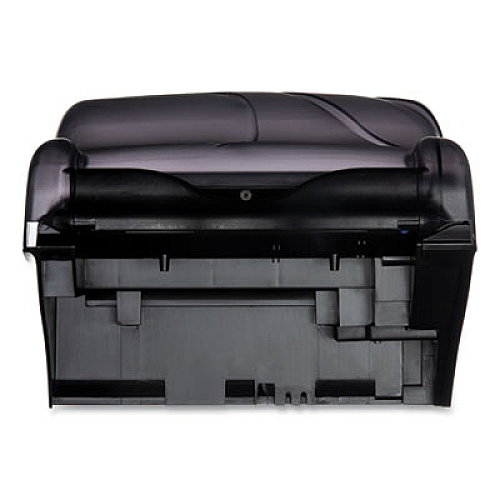 San Jamar Oceans Smart Essence Electronic Roll Towel Dispenser, 11.88 x 9.1 x 14.4, Black (T8490TBK)
