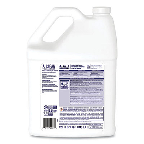 Seventh Generation Professional Non Chlorine Bleach, Free and Clear, 1 gal Bottle (44892EA)