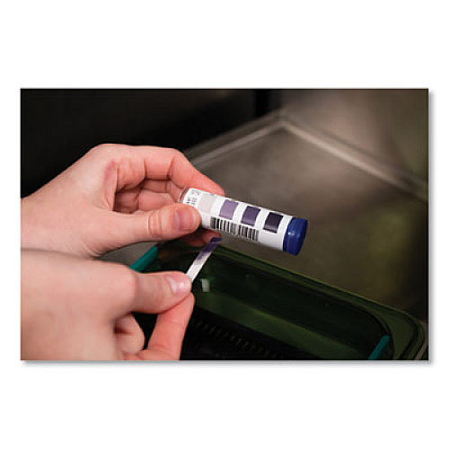 San Jamar Sani Station Hard Surface Cleaner Kit, 1 Spray Bottle, 1 Tube Chlorine Test Strips, 100 0.5 oz Packets (200105HSKIT)