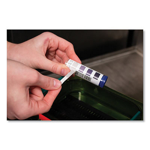San Jamar Sani Station Hard Surface Cleaner Kit, 1 Spray Bottle, 1 Tube Chlorine Test Strips, 100 0.5 oz Packets (200105HSKIT)
