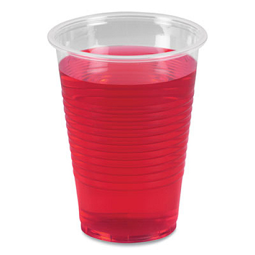Boardwalk Translucent Plastic Cold Cups, 9 oz, 100/Pack (TRANSCUP9PK)
