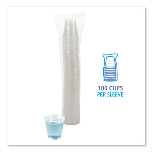 Boardwalk Translucent Plastic Cold Cups, 5 oz, 100/Pack (TRANSCUP5PK)