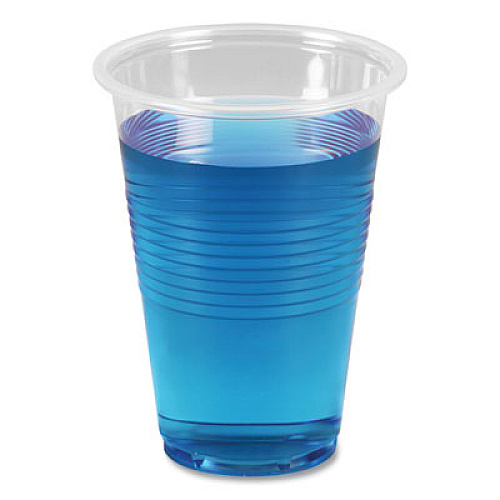 Boardwalk Translucent Plastic Cold Cups, 16 oz, 50/Pack (TRANSCUP16PK)