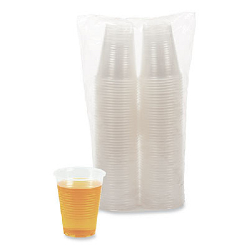 Boardwalk Translucent Plastic Cold Cups, 10 oz, 100/Sleeve, 10 Sleeves/Carton (TRANSCUP10CT)