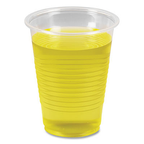 Boardwalk Translucent Plastic Cold Cups, 7 oz, 100/Pack (TRANSCUP7PK)