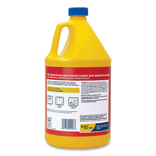Zep Commercial High Traffic Carpet Cleaner, 128 oz Bottle (ZUHTC128EA)