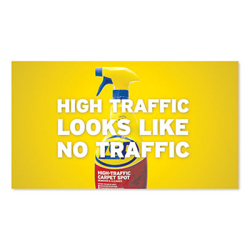 Zep Commercial High Traffic Carpet Cleaner, Fresh Scent, 32 oz Spray Bottle, 12/Carton (ZUHTC32CT)