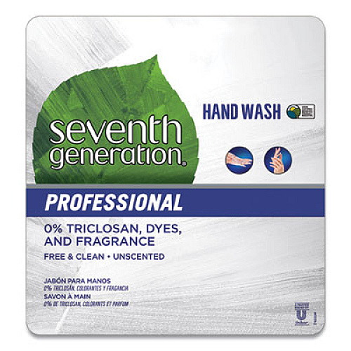 Seventh Generation Professional Hand Wash, Free and Clean, 1 gal, 2/Carton (44731CT)