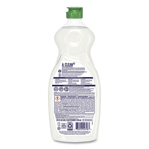 Seventh Generation Professional Dishwashing Liquid, Free and Clear, 25 oz Bottle, 12/Carton (44718CT)
