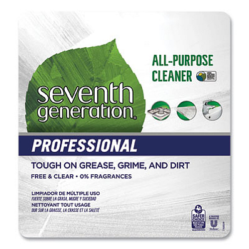 Seventh Generation Professional All-Purpose Cleaner, Free and Clear, 1 gal Bottle, 2/Carton (44720CT)