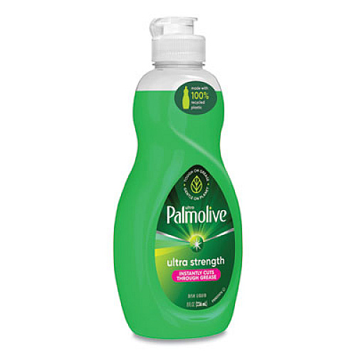 Ultra Palmolive Dishwashing Liquid, Fresh Scent, 8 oz Bottle, 16/Carton (98597)
