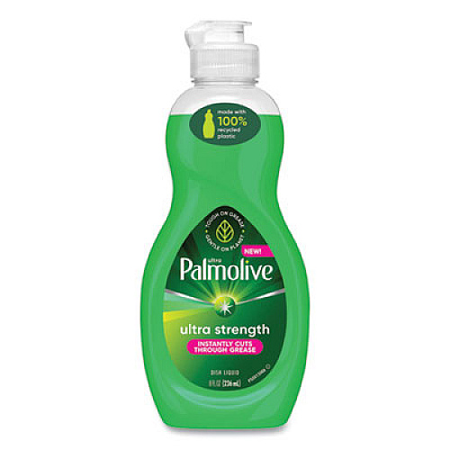 Ultra Palmolive Dishwashing Liquid, Fresh Scent, 8 oz Bottle, 16/Carton (98597)