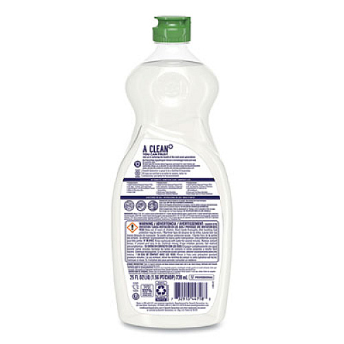 Seventh Generation Professional Dishwashing Liquid, Free and Clear, 25 oz Bottle (44718EA)