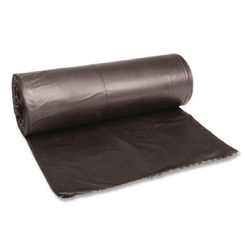 Linear Low Density Can Liners with AccuFit Sizing, 44 gal, 0.9 mil, 37" x 50", Black, 50/Box (H7450TKRC1)