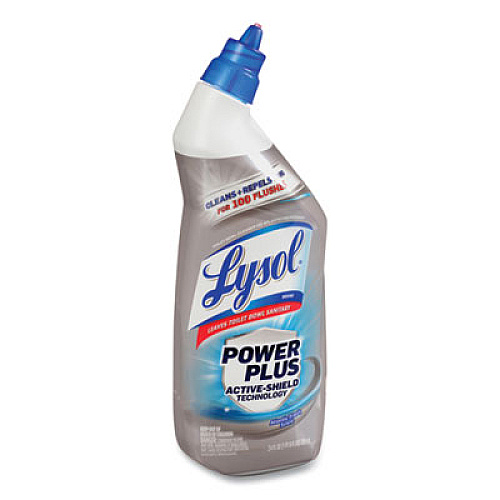 LYSOL Brand Power Plus Toilet Bowl Cleaner, Atlantic Fresh, 24 oz, 9/Carton (96307)