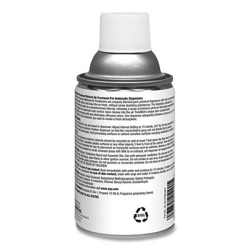 TimeMist Premium Metered Air Freshener Refill, Cucumber Melon, 5.3 oz Aerosol Spray, 12/Carton (1042677)