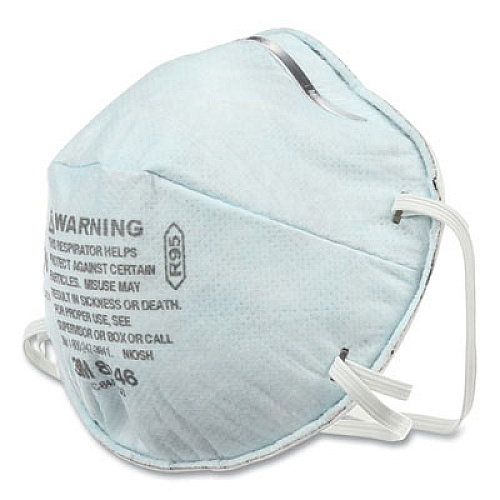 3M Particulate Respirator 8246, R95, Standard Size, 120/Carton