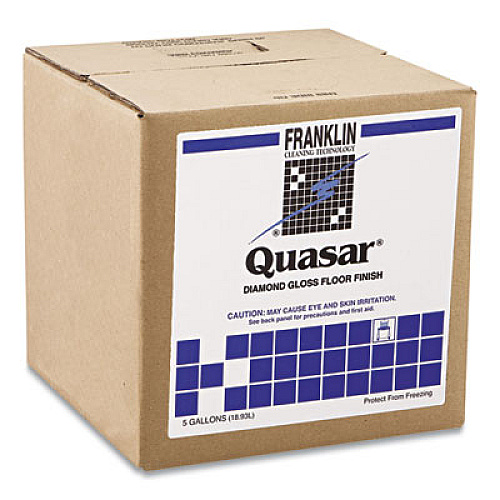 Franklin Cleaning Technology Quasar High Solids Floor Finish, 5 gal Box (F136026)