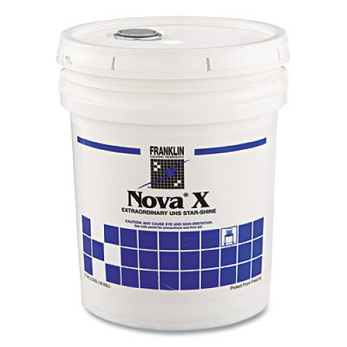 Franklin Cleaning Technology Nova X Extraordinary UHS Star-Shine Floor Finish, 5 gal Pail (F465226)